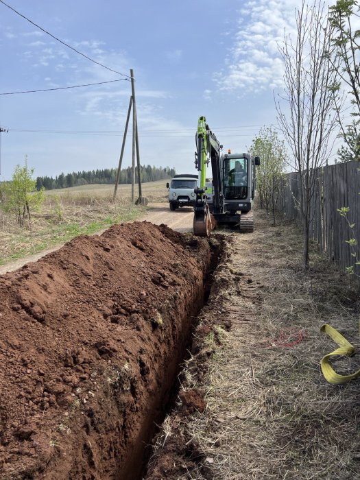 В селе Бершеть Пермского края началось строительство газопровода