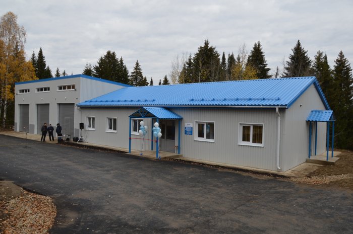 В селе Уинское Прикамья построена новая эксплуатационная база газового хозяйства